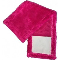 Насадка для швабры Ecofabric из микрофибры Розовая EF-0050-PR, 41 см
